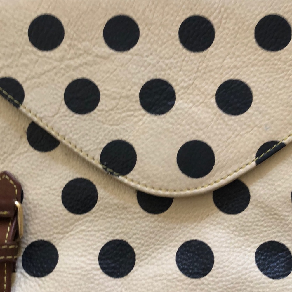 Anthropologie Polk Dot Clutch - Picture 3 of 5